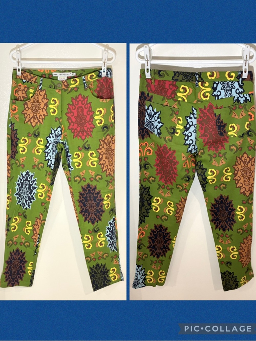 Gretchen Scott Gripeless Cotton Spandex Jeans, Turkish Delight